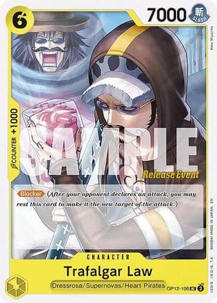 Trafalgar Law (106) — Legacy of the Master Release Event Cards