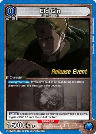 Eld Gin — UE10BT: Attack on Titan Release Event Cards