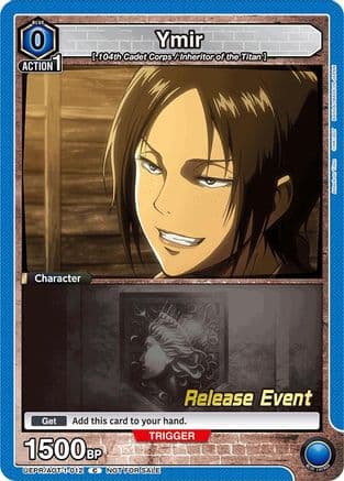 Ymir (012) — UE10BT: Attack on Titan Release Event Cards