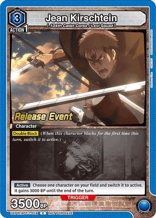 Jean Kirschtein (018) — UE10BT: Attack on Titan Release Event Cards