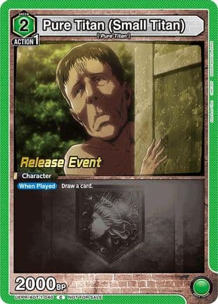 Pure Titan (Small Titan) — UE10BT: Attack on Titan Release Event Cards