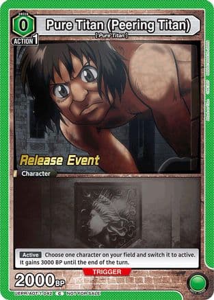 Pure Titan (Peering Titan) — UE10BT: Attack on Titan Release Event Cards