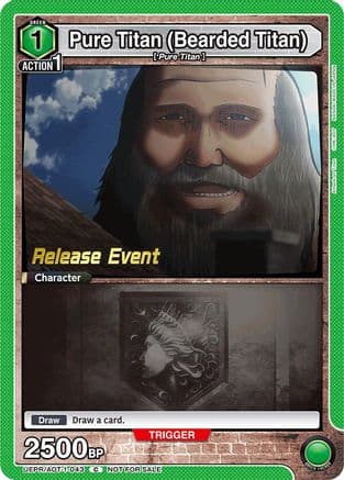 Pure Titan (Bearded Titan) — UE10BT: Attack on Titan Release Event Cards
