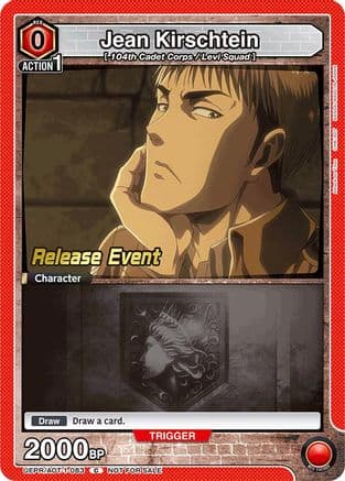 Jean Kirschtein (083) — UE10BT: Attack on Titan Release Event Cards