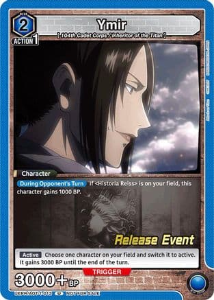 Ymir (013) — UE10BT: Attack on Titan Release Event Cards