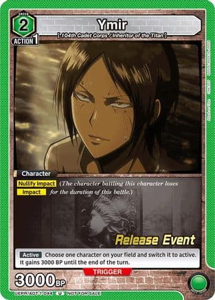 Ymir (044) — UE10BT: Attack on Titan Release Event Cards