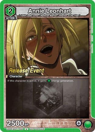 Annie Leonhart (052) — UE10BT: Attack on Titan Release Event Cards