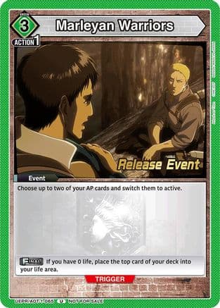 Marleyan Warriors — UE10BT: Attack on Titan Release Event Cards