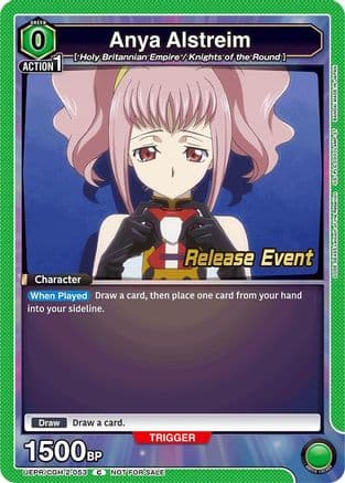 Anya Alstreim (053) — UEX03BT: CODE GEASS: Lelouch of the Rebellion Vol.2 Release Event Cards