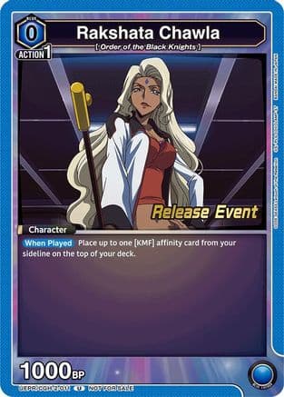 Rakshata Chawla — UEX03BT: CODE GEASS: Lelouch of the Rebellion Vol.2 Release Event Cards