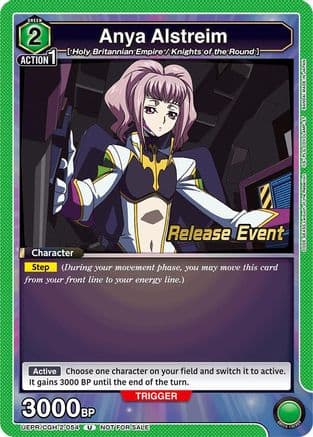 Anya Alstreim (054) — UEX03BT: CODE GEASS: Lelouch of the Rebellion Vol.2 Release Event Cards