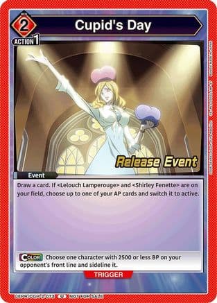 Cupid's Day — UEX03BT: CODE GEASS: Lelouch of the Rebellion Vol.2 Release Event Cards