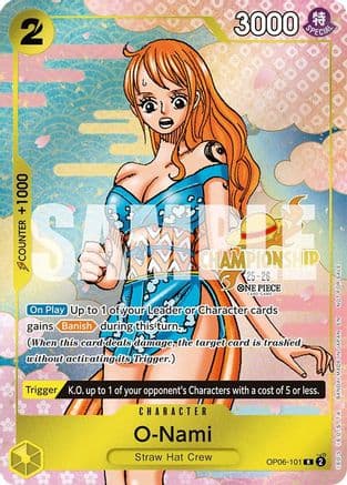 O-Nami (CS 25-26 Event Pack) — One Piece Promotion Cards