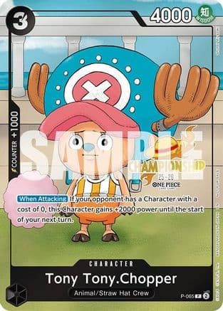 Tony Tony.Chopper (CS 25-26 Event Pack) — One Piece Promotion Cards