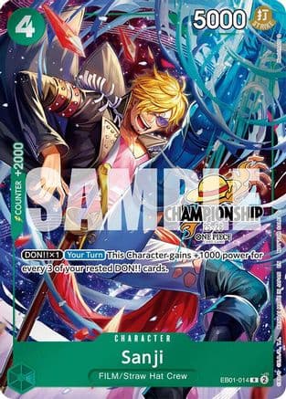 Sanji (CS 25-26 Celebration Pack) — One Piece Promotion Cards