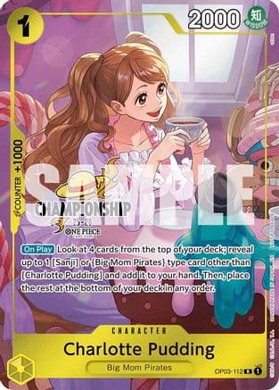 Charlotte Pudding (112) (CS 25-26 Celebration Pack) — One Piece Promotion Cards