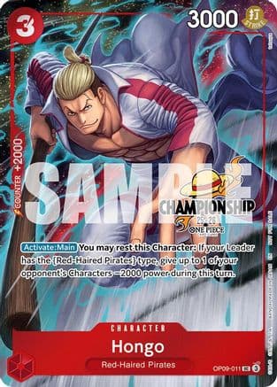Hongo (CS 25-26 Celebration Pack) — One Piece Promotion Cards