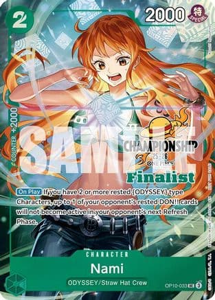Nami (CS 25-26 Finalist Card Set 1) — One Piece Promotion Cards