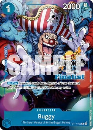 Buggy (CS 25-26 Finalist Card Set 1) — One Piece Promotion Cards