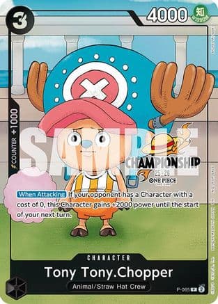 Tony Tony.Chopper (CS 25-26 Event Pack Finalist Ver.) — One Piece Promotion Cards