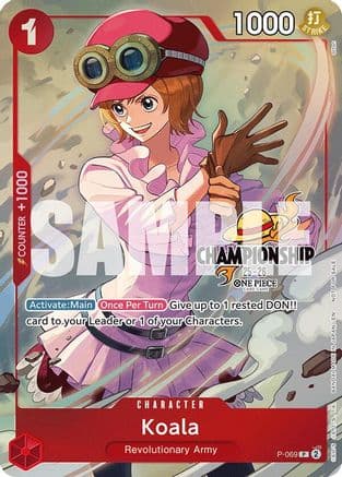 Koala (CS 25-26 Event Pack Finalist Ver.) — One Piece Promotion Cards