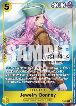 Jewelry Bonney (Online Regional Participation Pack 2025 Vol.2) — One Piece Promotion Cards
