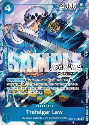 Trafalgar Law (Online Regional Participation Pack 2025 Vol.2) — One Piece Promotion Cards