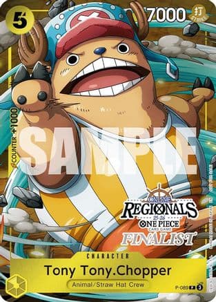 Tony Tony.Chopper (Online Regional Finalist Card Set 2025 Vol.2) — One Piece Promotion Cards