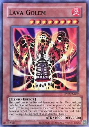 Lava Golem — Retro Pack 2 (2020 Date Reprint)