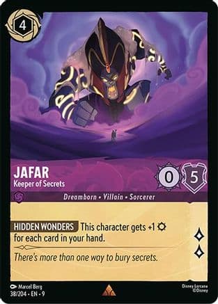 Jafar - Keeper of Secrets — Fabled Disney Lorcana card by Marcel Berg