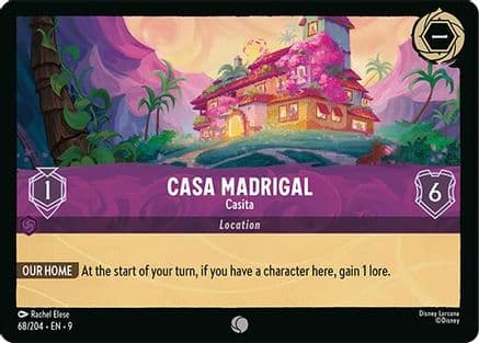 Casa Madrigal - Casita — Fabled Disney Lorcana card by Rachel Elese