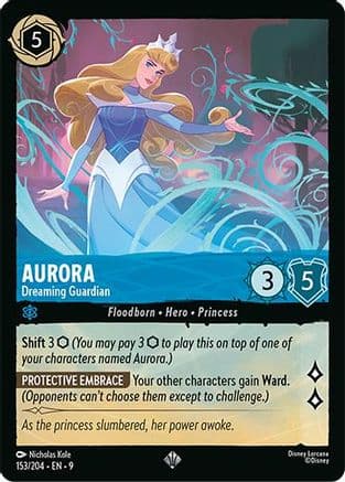 Aurora - Dreaming Guardian — Fabled Disney Lorcana card by Nicholas Kole