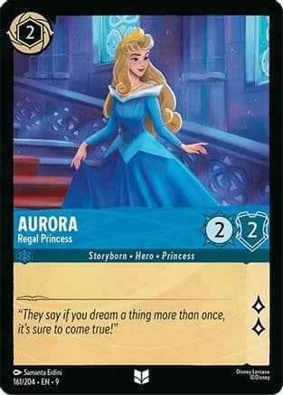 Aurora - Regal Princess — Fabled Disney Lorcana card by Samanta Erdini