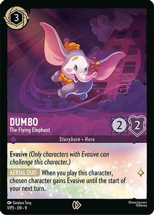 Dumbo - The Flying Elephant — Disney Lorcana Promo Cards