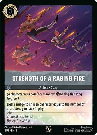 Strength of a Raging Fire — Disney Lorcana Promo Cards