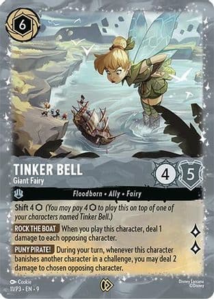 Tinker Bell - Giant Fairy — Disney Lorcana Promo Cards