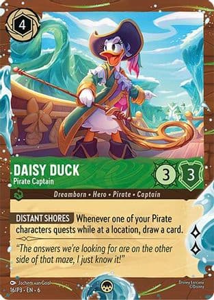 Daisy Duck - Pirate Captain (Disney Cruise Promo)