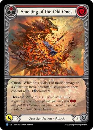 Smelting of the Old Ones (Extended Art) — Mastery Pack Guardian