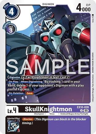 SkullKnightmon — Sinister Order Digimon Card Game card by tessy