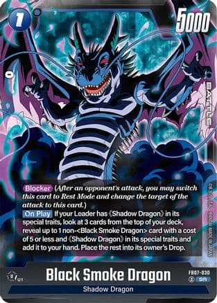 Black Smoke Dragon — Wish For Shenron