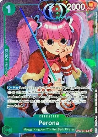Perona (Illustration Box Vol.4) — One Piece Promotion Cards