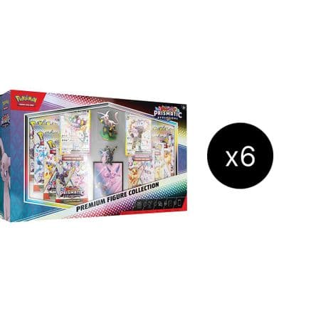 Prismatic Evolutions Premium Figure Collection Case — SV: Prismatic Evolutions