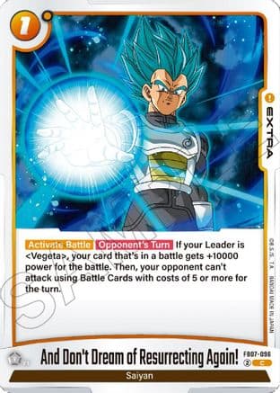 And Don't Dream of Resurrecting Again! — Wish For Shenron