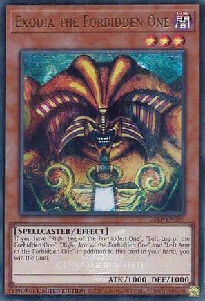 Exodia the Forbidden One (EUR) — Yu-Gi-Oh! card