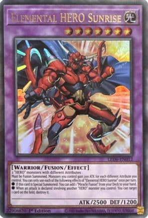 Elemental HERO Sunrise (2020 Date Reprint) — Yu-Gi-Oh! card