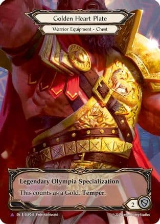 Golden Heart Plate (Marvel) — Super Slam