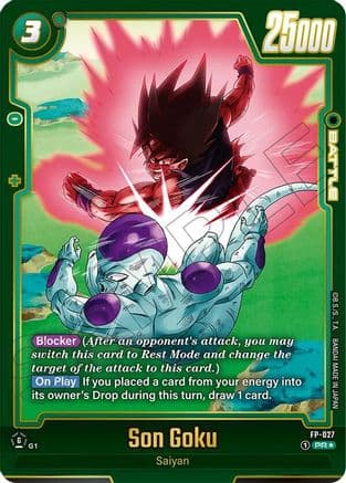 Son Goku - FP-027 (Alternate Art) — Fusion World Promotion Cards and Packs