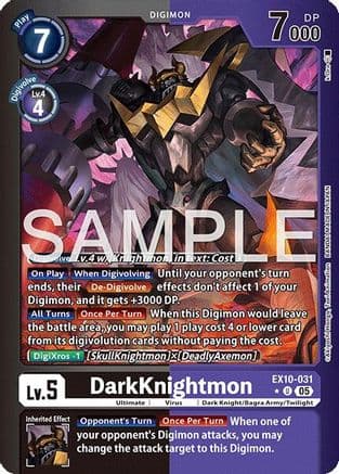 DarkKnightmon (Limited Foil) — Sinister Order