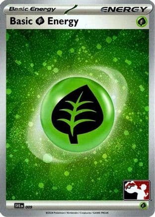 Basic Grass Energy - 009 (Cosmos Holo) — Prize Pack Series Cards