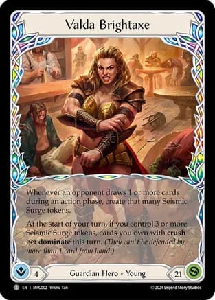 Valda Brightaxe // High Riser — Mastery Pack Guardian